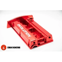 Ichiban Red Billet Rocker Cover - Suits Mitsubishi EVO 4, 5, 6, 7 ,8 , 9 Wagon Non Mivec