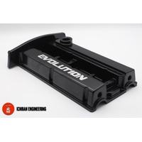 Ichiban Black Billet Mivec Rocker Cover - Suits Mitsubishi EVO 9 IX, 9 Wagon Mivec