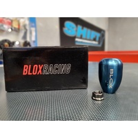 BLOX Racing Weighted Gear Knob - Torch Blue M12X1.25 6-Speed Subaru WRX GTR S15