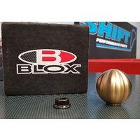 BLOX 490 Weighted Shift Gear Knob- Gold - M12X1.25 WRX Skyline GTR S15