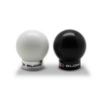 BLOX DR Spherical Gear Knob - Black Delrin - M10x1.25 Skyline EVO Silvia Mazda