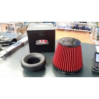 BLOX Racing Air Filter with 3" Velocity Stack