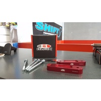 BLOX Honda S2000 Front Bump Steer Kit 20mm Red AP1 AP2