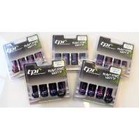 tpi Neo 38mm Steel Racing Nuts - M12x1.5 Mitsubishi, Toyota, Honda, Mazda, Kia