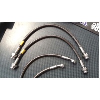 HEL Nissan 200SX S15 Silvia Braided Brake Line Kit - Carbolook 