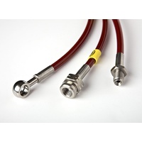 HEL Mitsubishi EVO 7-9 Clutch Line - Trans Red