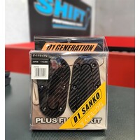 D1 Generation Carbon Aerocatch Style Flush Mount Bonnet Fastener Set