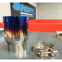 SPP Straight Cut Burnt Blue 4.5" Exhaust Tip