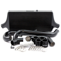 Plazmaman Evo 4-6 Race Swept Back Intercooler Kit Black