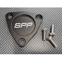 SPP EVO 4-8 Black Cam Position Sensor Housing Cover  - Suits Mitsubishi EVO 4-8, 9 Wagon non mivec