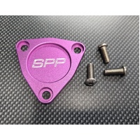 SPP EVO 4-8 Purple Cam Position Sensor Housing Cover  - Suits Mitsubishi EVO 4-8, 9 Wagon non mivec
