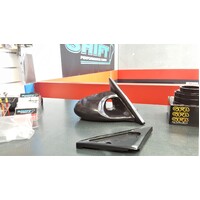 SPP Black Aero Style Mirrors - Suits Mitsubishi EVO 5 6 Lancer 1997 to 2000