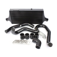 Plazmaman Evo 7-8 Race Swept Back Intercooler Kit Black