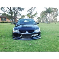 Carspeed EVO 8/9 Doluck Style Lower Lip Kit - Suits Mitsubishi EVO 8 With 9 Rear Bumper
