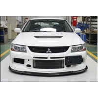 SPP  EVO 9 CS-2 Style Carbon Fiber Front Lip - Suits Mitsubishi EVO 9, 9 Wagon