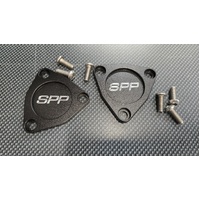 SPP EVO 9 Black Cam Position Sensor Housing Covers  - Suits Mitsubishi EVO 9 IX Mivec