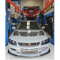 Carspeed EVO 9 Ralliart Style Carbon Lower Lip Kit - Suits Mitsubishi EVO 9 IX.