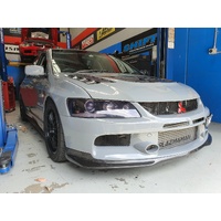 Carspeed EVO 9 Ralliart Style Carbon Lip - Suits Mitsubishi EVO 9, 9 Wagon
