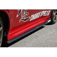 Carspeed EVO X ChargeSpeed Side Skirt Extensions - Suits Mitsubishi EVO X