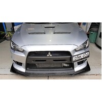 Carspeed Carbon Lower Lip Kit - Mitsubishi EVO X 