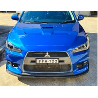 Carspeed EVO X Charge Speed Style Carbon Lip - Suits Mitsubishi EVO X