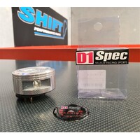 D1 Spec Silver Piston Oil Cap - Suits Mitsubishi Lancer, EVO, Mirage, FTO, GTO, Colt
