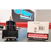 Raceworks EFI Adjustable Fuel Pressure Regulator AN-6 Ports