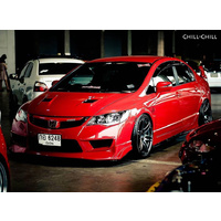 HIC Honda Civic FD Mugen Style Tinted Window Visors