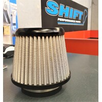 SPP 4.5" Dual Entry High Flow Stainless Air Filter