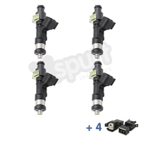 Xspurt 1000cc Injectors + Adaptors - Suits Mitsubishi EVO 1-9