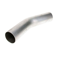 Raceworks Aluminium Tube 4" 45 Degree 400mm Long