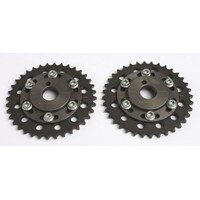 Kelford Black Adjustable Cam Gears - Suits Nissan SR20 SR20DET
