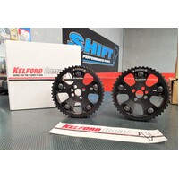 Kelford Black Adjustable Cam Gears - Suits Nissan RB26DETT Engines