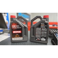 Motul 8100 Power 0W20 - 5L 100% Synthetic Honda Civic Type R FL5