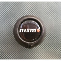 Nismo Style Shift Knob - White Logo/Black
