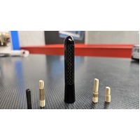 SPP Short Carbon Antenna - S2000, Honda Fit, Mitsubishi Evolution 7, 8, 9, 9 Wagon