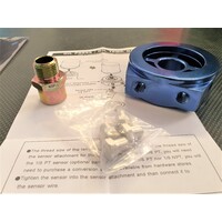 Prosport Oil Sandwich Plate Adapter - 3/4 UNF 16 OIL TEMP OIL PRESSURE GAUGE SENSOR