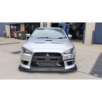 Rexpeed Black Hood Bonnet Dampers - Suits Mitsubishi EVO X