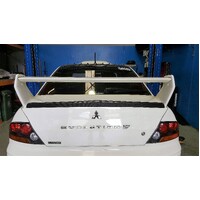 Rexpeed Type-3 Carbon Boot Lip Spoiler - Suits Mitsubishi EVO 7 VII.
