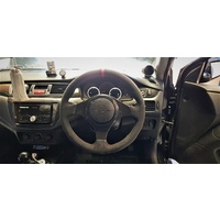 Rexpeed Carbon Steering Wheel Cover - Suits Mitsubishi EVO 7, 8, 9 IX 