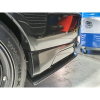 Rexpeed EVO 4-6 Carbon Rear Bumper Extensions - Suits Mitsubishi EVO 4, 5, 6 CP9A