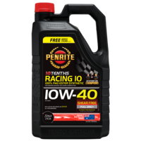Penrite 10 Tenths Racing 10W-40 (100% PAO & Ester) Engine Oil - 5L