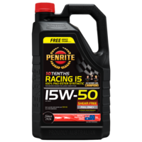 Penrite 10 Tenths Racing 15W-50 (100% PAO & Ester) Engine Oil - 5L