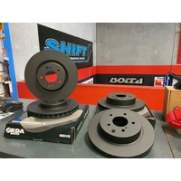 RDA Nissan RNN14 Pulsar GTIR Rear Rotors 