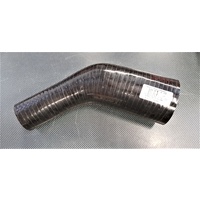 SPP Black 45 Degree Silicone Hose Reducer 76mm to 51mm