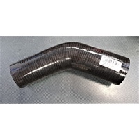 SPP Black 45 Degree Silicone Hose Reducer 76mm to 63mm
