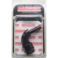 Raceworks 90deg AN-6 Female - 5/16 Barb