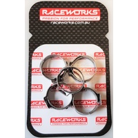 Raceworks AN-6 Hose Clamps