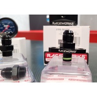 Raceworks Fuel Rail Adapter AN-6 - Nissan Mazda Subaru