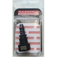 Raceworks GM Female EFI Adaptor 3/8 Tube to 3/8 Barb